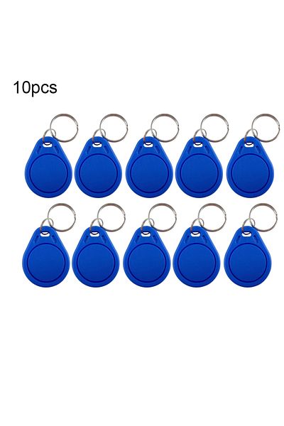 Choice 10pcs 10/50/100pcs 13.56mhz Rfid Keykobs Read Only S50 Proximity Ic Smart Card Token Tag Key Fobs Fo