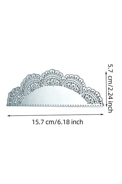 Choice 724 Lace Metal Diy Embossing Moulds Stencil Cutting Dies For Album Paper Card Making Scrapbooking Du