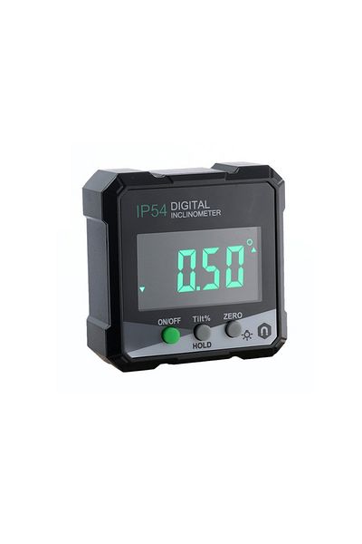 Choice Black Digital Angle Gauge Magnetic Base Level Box Angle Finder Protractor Angle Measuring Instrument