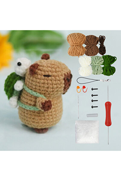Choice Capybara tortoise1 Capybara crhet Kit, Cute Animal Crhet Kit set, Chri...