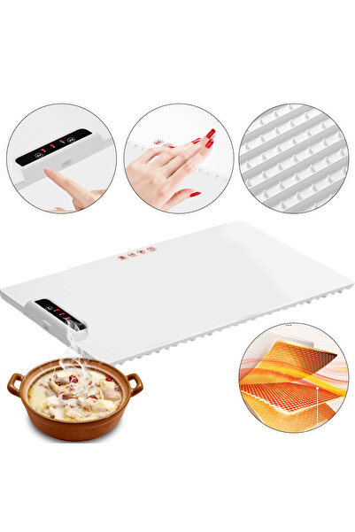 APWIKOGER صينية تدفئة كهربائية مع درجة حرارة قابلة للتعديل ولوحة تدفئة ذكية من السيليكون للتسخين السريع...