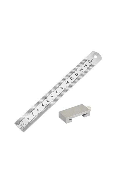 Choice Metal Carpenter Swenson Carpentry Square Woodworking Tools Carpentry Steel Ruler Positioning Limi...