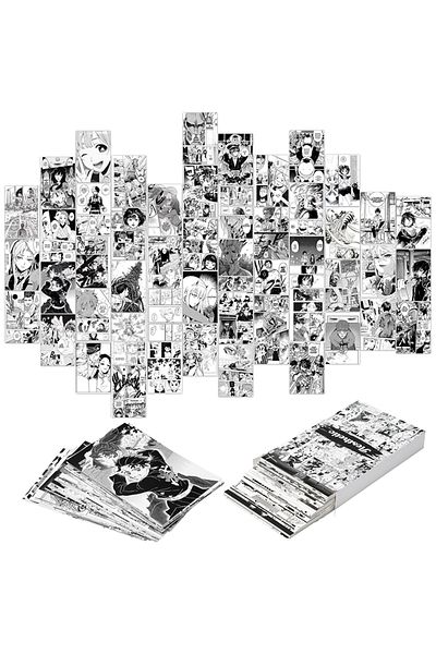 Choice 50pcs Wall Collage Kit Aesthetic Anime Manga Panels Poster Birthday Present Art Print Photo Colle...