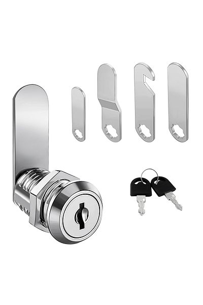 Choice 16/20/25/30mm Cam Lock Set Door Cabinet Mailbox Drawer Cupboard Locker Etc,It Comes with 2 Keys a...