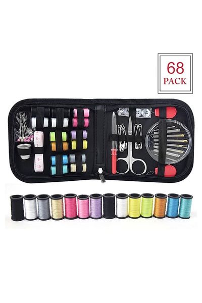Choice 68 Pcs Sewing Kits Diy Multi-function Sewing Box Set For Hand Quilting Stitching Embroidery Thread S