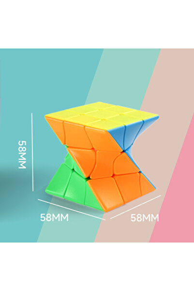 Choice 716-1Twisted3x3x3 3x3x3 ملتوية، تقليل التوتر، تقوية الدماغ، حل الألغاز...