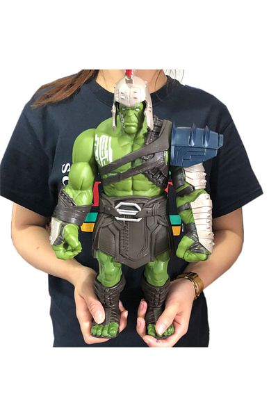 Choice No Weapon 01 35cm Big Size Avengers Marvel Thor 3 Ragnarok Hands Moveable Hammer Battle Axe Gladiato