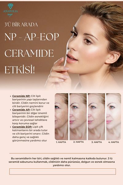 Anatolia Soap Collagen Soap - Collagen Ceramide, Firming Skin Barrier, Night Face with Snail Dna