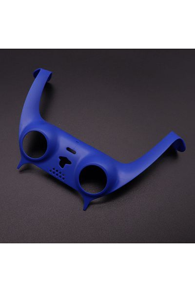 Choice Carcasa central delantera para mando de PS5, cubierta de piel para mando, tira decorativa,