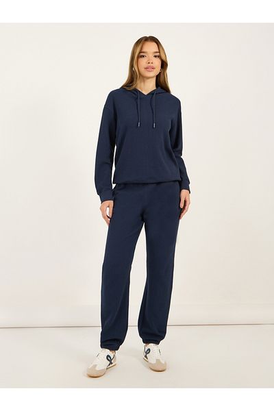 Styli Waffle Knit Hoodie & Cuffed Joggers Co-Ords