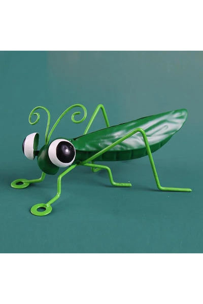 Choice قطعة واحدة من فن الحديقة الملون الجميل المصنوع من المعدن باللون الأخضر...