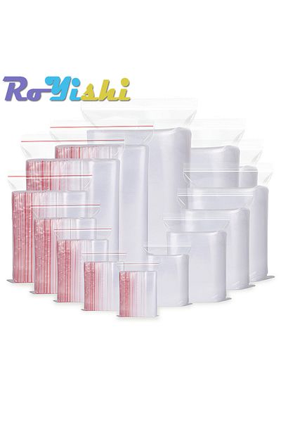 Double Sided 8-Wire 11 x 16cm(100pcs) 100 Pcs/Pack 5-12 Wire Self Seal Clear Plastic Poly Resealable