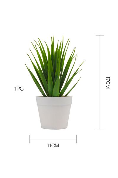 Choice 21020pa 1pc 1pc Simulation Home Decoration Plant Potted Plants, Business Office Desktop Foyer Garden