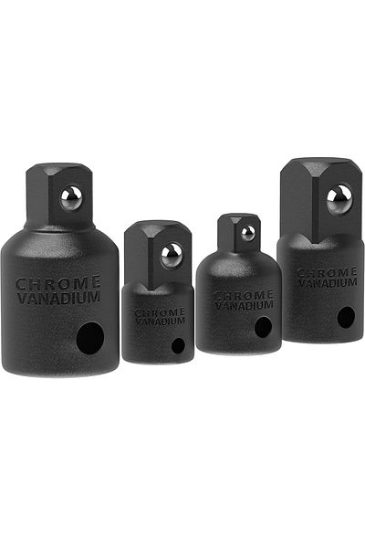 Choice New 4PCS Impact Socket Adapter Reducer Set 1/2 3/8 1/4 inch Use Wrenches Drills in Auto and Impac...