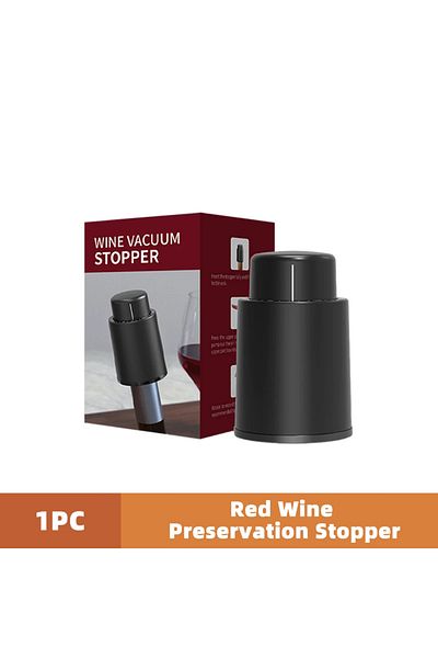 Choice 1pc Type A 1/2pc Vacuum Wine Bottle Cap Stopper Sealed Storage Vacuum Memory Wine Stopper Push Style