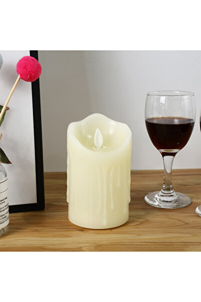 Choice 7.5 × 12.5 سم 1 قطعة من الشموع الإلكترونية محاكاة الشموع البلاستيكية ل...