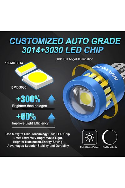 Choice 2 قطعة T10 W5W LED المصابيح الحمراء Canbus 194 168 LED التخليص ضوء أصفر سيارة الداخلية قراءة الباب T...