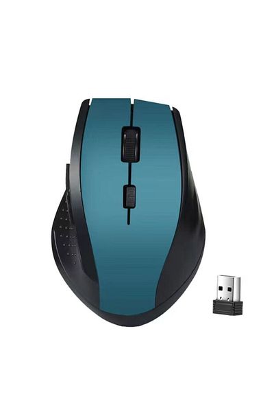Choice Blue 2.4ghz Wireless Mouse Gamer For Computer Pc Gaming Mouse With Usb Receiver Laptop Accessories M