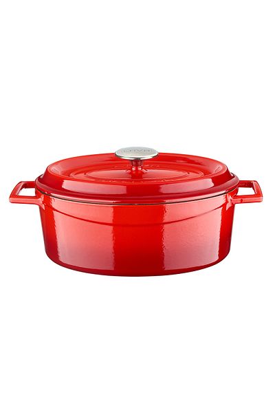 Lava Edition Series Cast Oval Saucepan - Size 25X31Cm