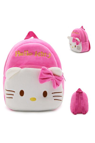 Choice 4 Sanrio Hello Kitty Plush Backpack Cartoon Anime Cute Backpack Kindergarten Schoolbag Baby Kawaii .