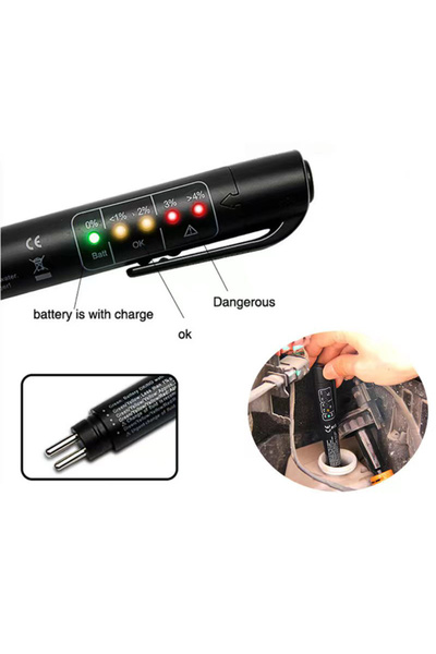 Choice Automotive Brake Fluid Brake Oil Testing Pen Vehicle Brake Fluid Tester Oil Quality Test Display...