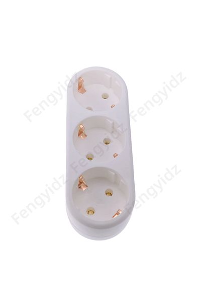 Choice Type 2 European Type Conversion Plug 1 To 2/3/4 Way Eu Germany Standard Power Adapter Socket 16a 250