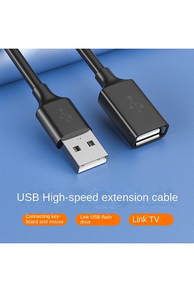 Choice 3m Black Usb Extension Cable For Laptop Tv Ssd Mobile Hard Disk Usb 2.0 Data Cable Male To Female Co