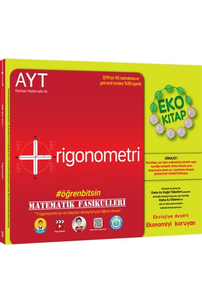 REHBER MATEMATİK YAYINLARI Ayt Matematik Fasikülleri - Trigonometri Eko