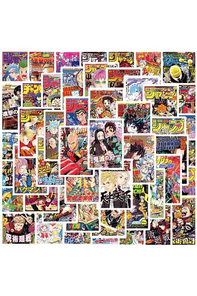Choice 50pcs 50pcs Anime Poster Stickers Mixed Sticker Pack Cute Laptop Skin Waterproof Phone Case Guitar S