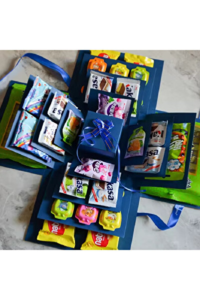 Choice 23x24x24cm Fluorescence Yellow Create A Unique Surprise Explosion Box For Valentine's Day Diy Gifts