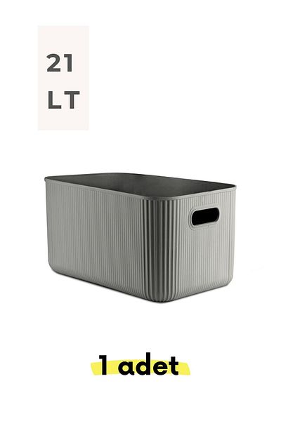 HOMİNG 21Lt Gray Organizer - Homing 241826