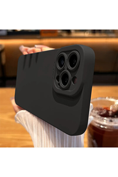 Choice غلاف هاتف سيليكون ناعم غير لامع أسود لهاتف iPhone 12 Pro، مناسب لهاتف iPhone 15 14 Plus 13 12 11 Pro Max Mini X