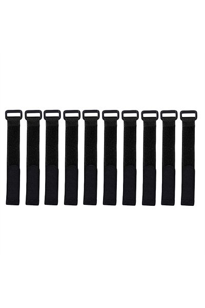 Choice Black 10pcs 10pcs Fishing Rod Tie Holder Strap Suspender Fastener Hook Loop Ties Belt Fishing Rod St