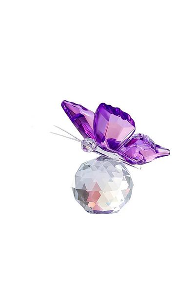 Choice Style5 1pcs Crystal Butterfly With Ball Figurine Home Wedding Decoration Glass Craft Collection Tabl