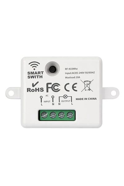 Choice 1receiver 433mhz Universal Wireless Remote Control Switch 110v 220v 10a Relay Mini Receiver Remote C