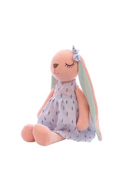 Choice Creative New Rabbit Lnstagram Toy Pink Girl Heart Long Ear Peace Rabbit Plush Toy Doll Comfort Do...