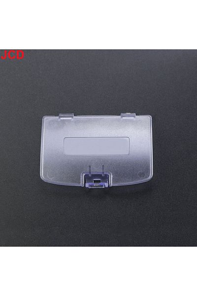 JCD Transparent Purple 1piece For Gbc Battery Cover Case Shell Lid Door Replacement For Gameboy Gb