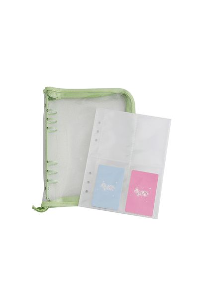 Choice Zipper Album A5 Binder 10sheet Kpop Photocard Collect Book Photo Cards Organizer Notebook With 10...