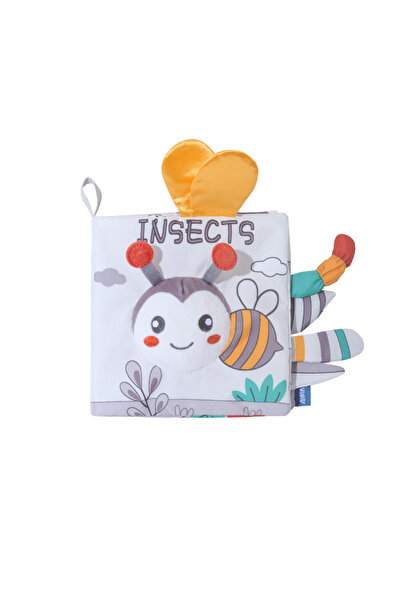 Choice 3d004 كتب أطفال ناعمة ثلاثية الأبعاد، كتاب قماشي عالي التباين، تعليم م...