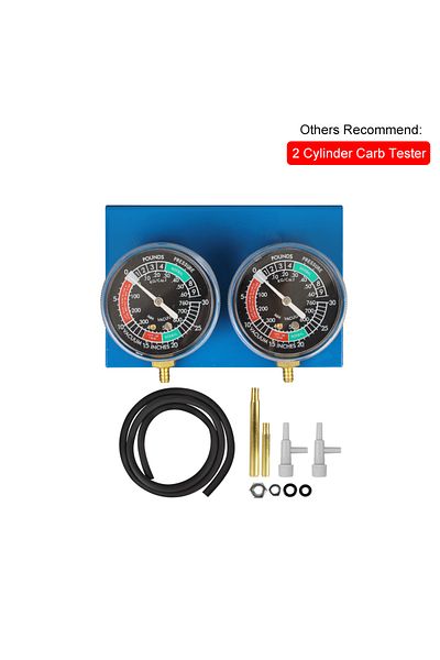 AINYSZIN For 2 Cylinder For 2/4 Cylinder Motorcycle Carburetor Carb Synchronizer Kit Ignition Tester Balancer