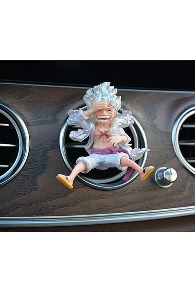 Choice Luffy Anime One Piece Car Air Outlet Fragrance Decoration Luffy Zoro Ace Chopper Action Figure Figur
