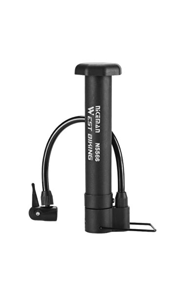 Choice مضخة هواء يدوية للدراجات الجبلية من ويست بايكينج، سوداء اللون، بقوة 80...