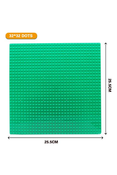 Choice 32x32 أخضر 32x32 32x16 نقاط لوحات قاعدة كلاسيكية Moc Diy طوب بلاستيكي لوحات قاعدة مدينة أبعاد B