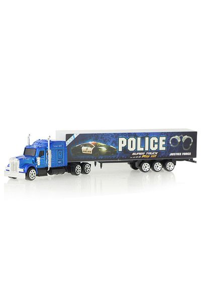 Choice 1047a Blue 1 Pcs Sliding Alloy Truck Model Diecast Car Toy Container Oil Truck Tank Multi-color Vehi