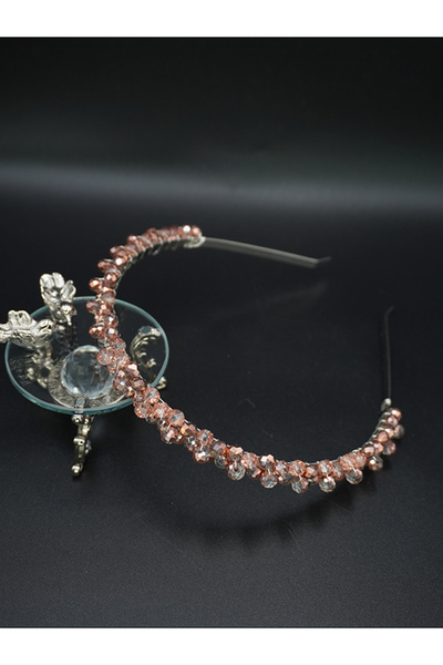 gelinmz Κομψό Μονό Κρυστάλλινο Στέμμα - Κατάλληλο για Γάμο και Αρραβώνα, με Π...