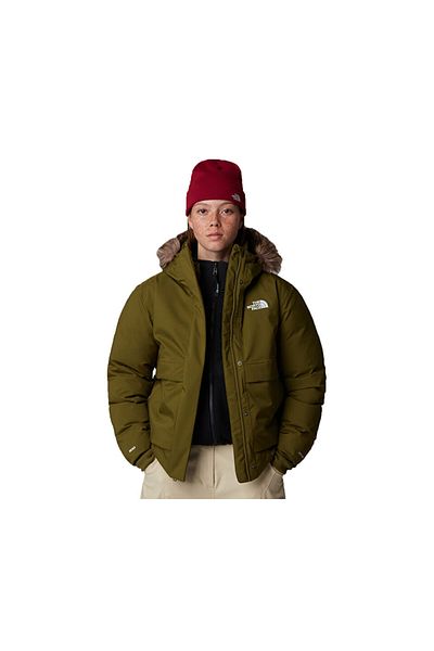 THE NORTH FACE Khaki Color W Artic Bomber Women's Outdoor Coat - Nf0A84Iypib1