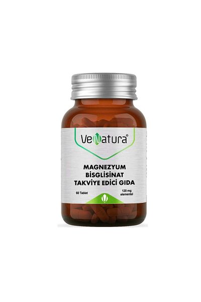 VeNatura Magnesium Bisglicinate 120 Mg 60 Capsules