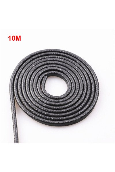Choice Black 10M Car Door Protector Edge Scratch Strip Guard Trim Automobile ...