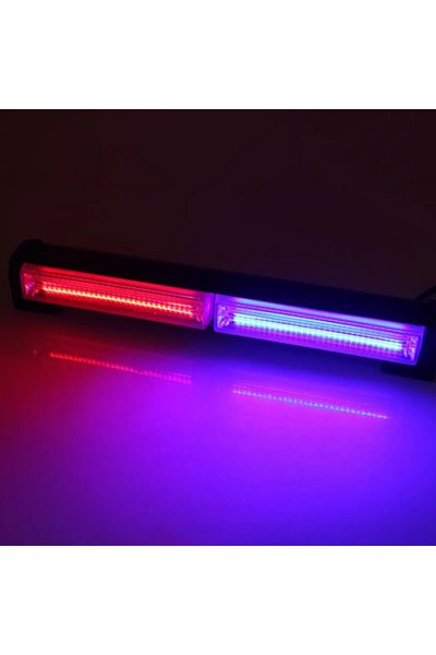 Choice Red Blue Windows Flash Bar Cob Led Strobe Light Bar Police Fireman Lamp Car Truck Flashing Emergency