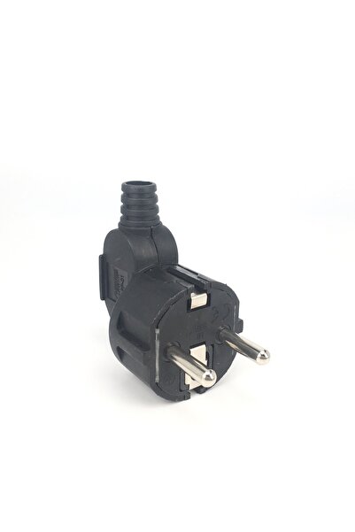 Choice EU Plug Black EU Plug Adapter 16A Male Replacement Outlet Rewireable Schuko Electeic Socket Euro Con
